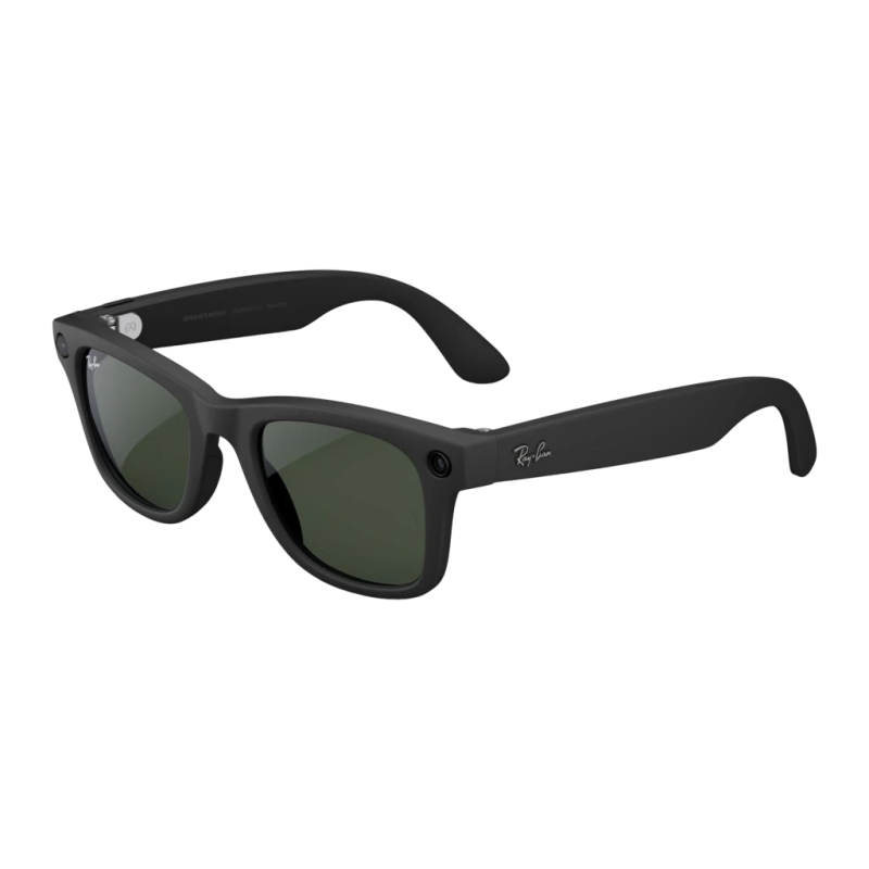 Ray-Ban Meta Wayfarer Gen 1 Transitions Noir Mat verres photochromiques Lunettes connectées