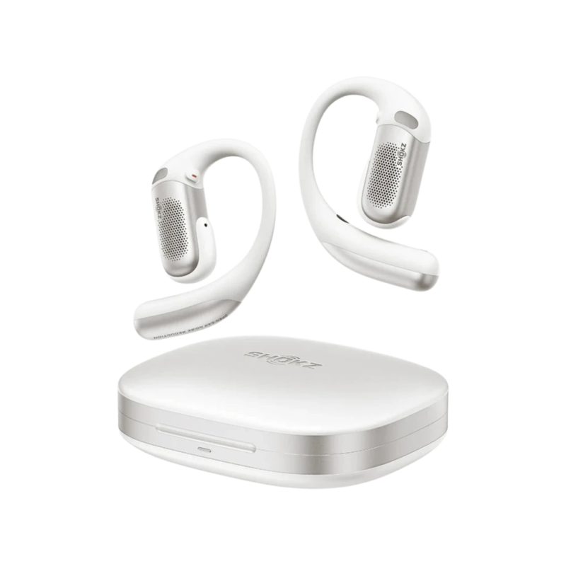 Shokz OpenFit Pro Open-Ear Blanc Bluetooth 5.3 50h IP55 Multipoint Écouteurs sans fil