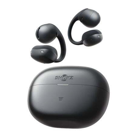 Shokz OpenDots Air Open-Ear Noir Bluetooth 6.1 36h IP55 Multipoint Écouteurs sans fil
