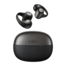 Shokz OpenDots 2 Open-Ear Noir Bluetooth 6.1 40h IP54 Multipoint Écouteurs sans fil