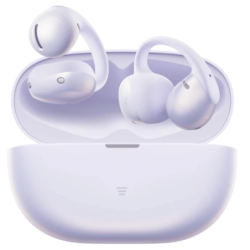 Shokz OpenDots Air Open-Ear Pourpre Bluetooth 6.1 36h IP55 Multipoint Écouteurs sans fil