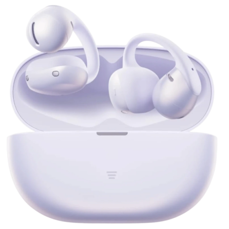 Shokz OpenDots Air Open-Ear Pourpre Bluetooth 6.1 36h IP55 Multipoint Écouteurs sans fil