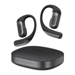 Shokz OpenFit Pro Open-Ear Noir Bluetooth 5.3 50h IP55 Multipoint Écouteurs sans fil