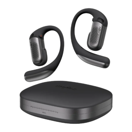 Shokz OpenFit Pro Open-Ear Noir Bluetooth 5.3 50h IP55 Multipoint Écouteurs sans fil