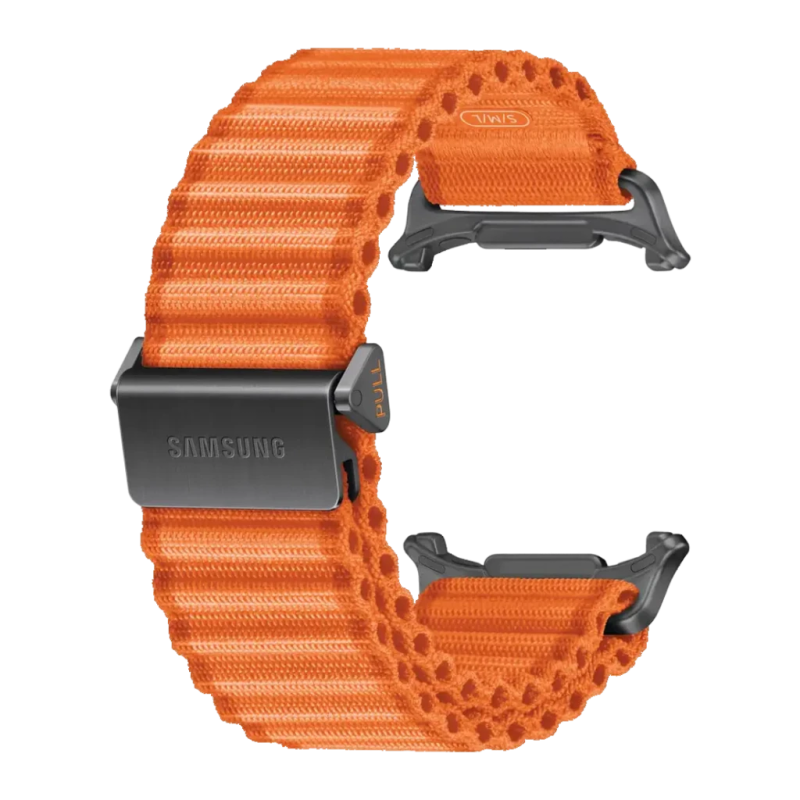 Bracelet smartwatch Samsung Trail Band Galaxy Watch Ultra / 2 Orange Tissu