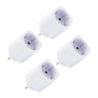 Shelly Plug M Gen3 Blanc Pack ×4 WiFi Matter mesure de consommation Prise intelligente