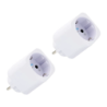 Shelly Plug M Gen3 Mesure consommation Blanc WiFi Matter 13A Prise intelligente