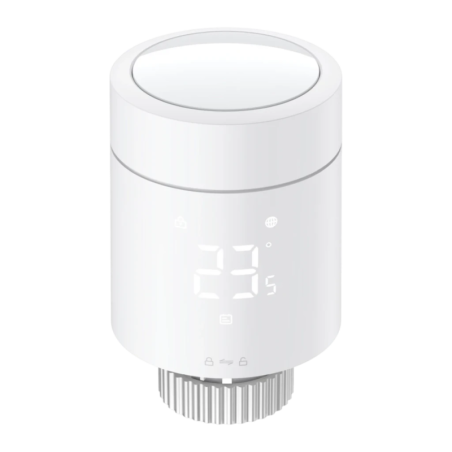 Aqara Radiator Thermostat W600 Blanc Zigbee 3.0 Thread Matter Tête thermostatique pour radiateur
