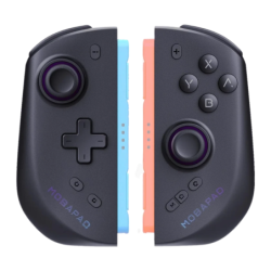 Joy-Con Mobapad M12S Noir Nintendo Switch 2 vibration gyroscope RGB Manette sans fil