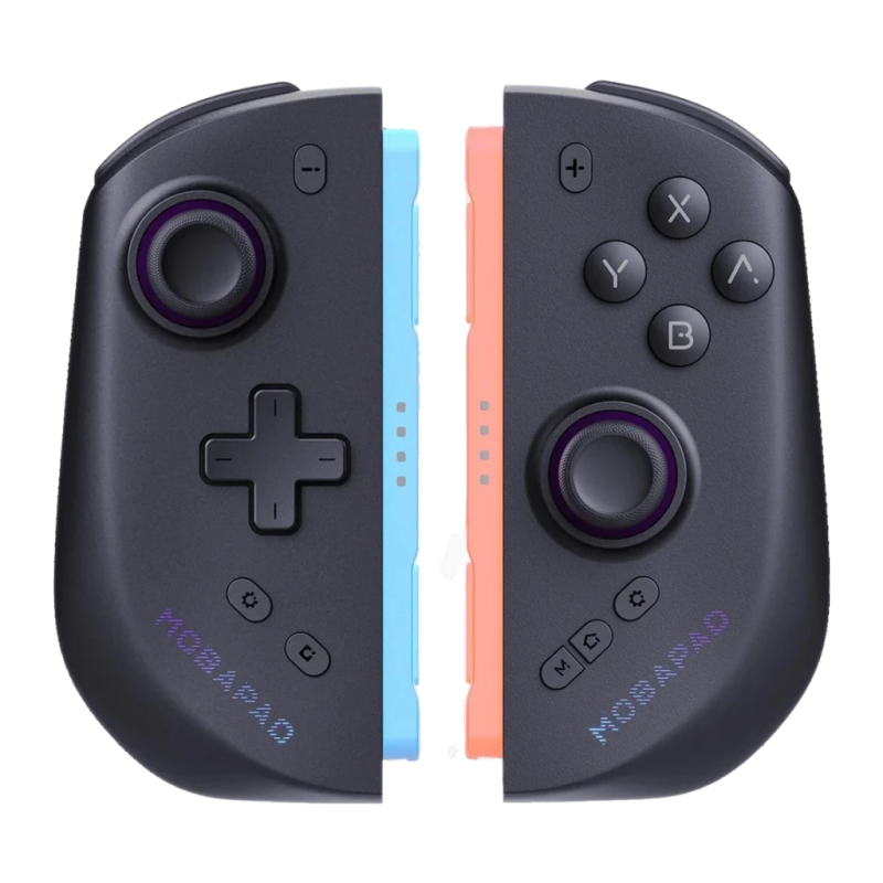 Joy-Con Mobapad M12S Noir Nintendo Switch 2 vibration gyroscope RGB Manette sans fil