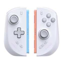 Mobapad M12S Blanc Bluetooth Nintendo Switch 2 effet Hall vibration gyroscope Manette