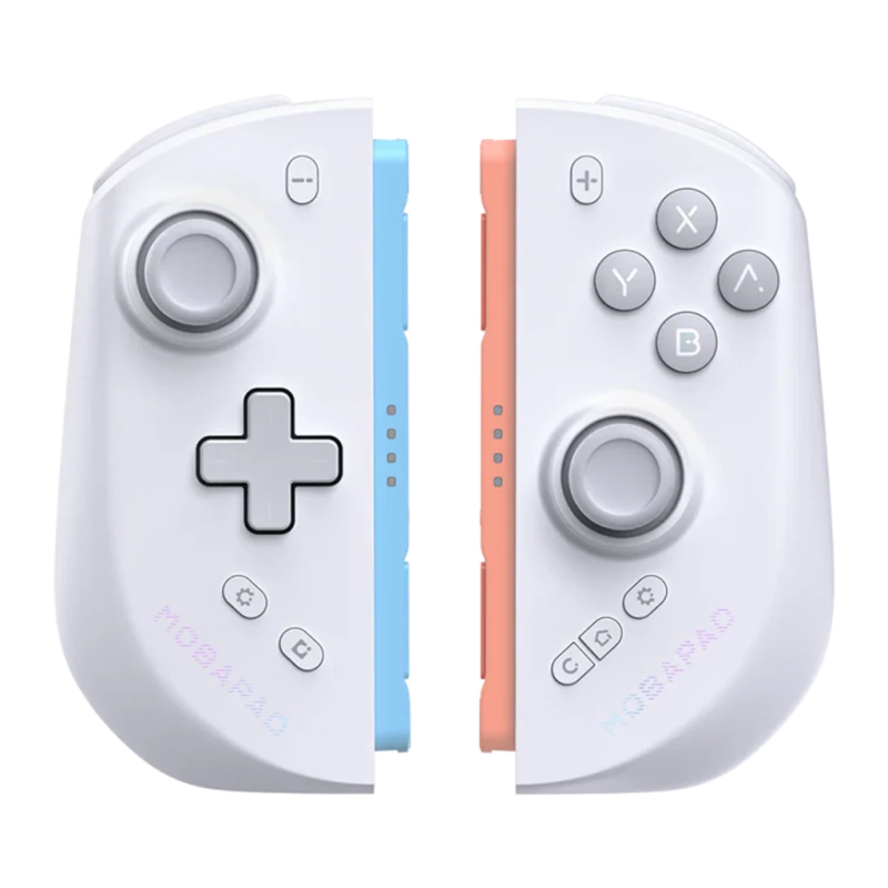Mobapad M12S Blanc Bluetooth Nintendo Switch 2 effet Hall vibration gyroscope Manette