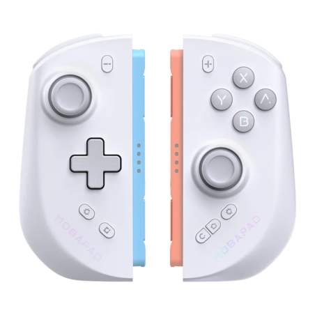 Mobapad M12S Blanc Bluetooth Nintendo Switch 2 effet Hall vibration gyroscope Manette