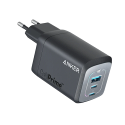 Chargeur Anker Prime GaN 67W Noir 3 Ports USB-C/USB-A