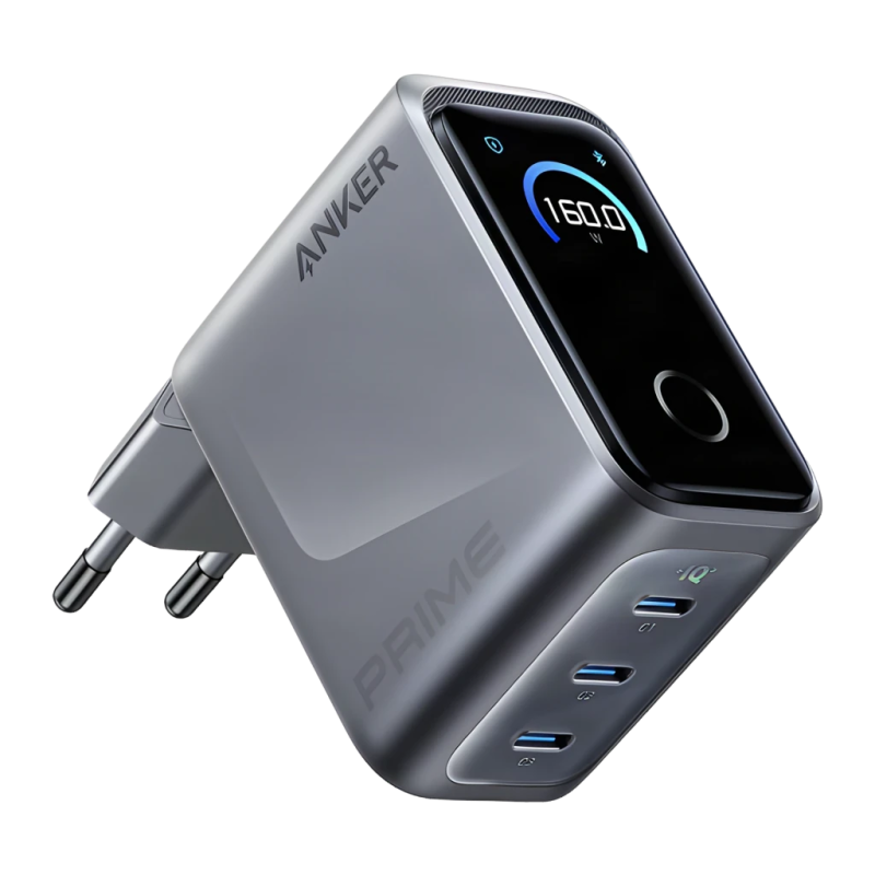 Chargeur Anker Prime GaN 160W 3x USB-C