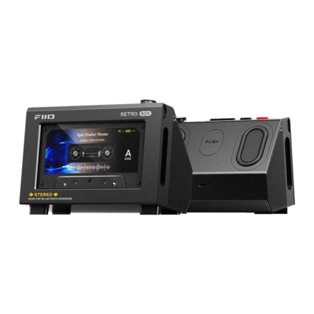 FiiO Retro Box 5W+5W 10,5h LDAC Noir Enceinte Bluetooth