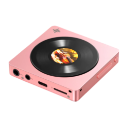 FiiO Snowsky DISC Rose double DAC CS43131 Bluetooth 5.4 LDAC Hi-Res 1,8 pouces 12h microSD Lecteur
