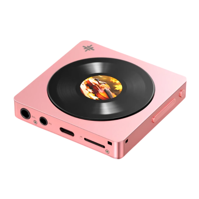 FiiO Snowsky DISC Rose double DAC CS43131 Bluetooth 5.4 LDAC Hi-Res 1,8 pouces 12h microSD Lecteur