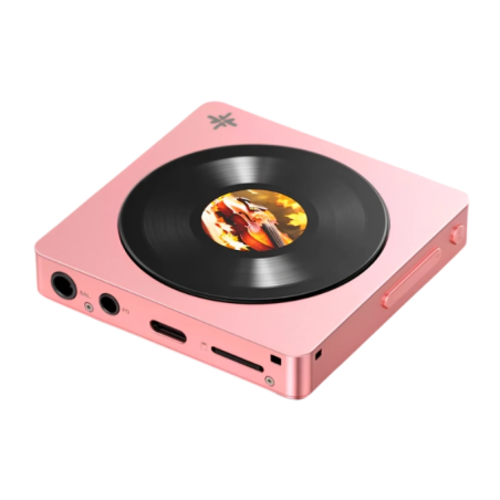 FiiO Snowsky DISC Rose double DAC CS43131 Bluetooth 5.4 LDAC Hi-Res 1,8 pouces 12h microSD Lecteur
