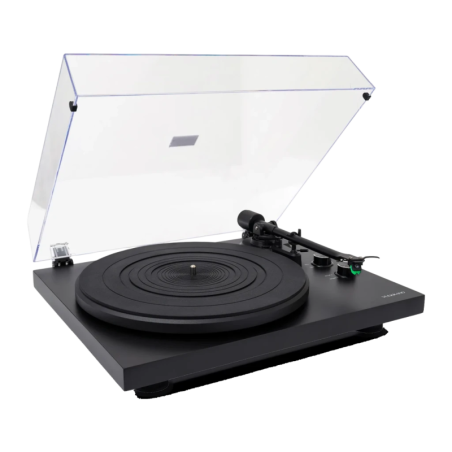 Vulkkano TD20 Noir Belt Drive entraînement par courroie 33/45 rpm Platine vinyle