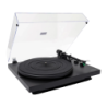 Vulkkano TD20 Noir Belt Drive entraînement par courroie 33/45 rpm Platine vinyle