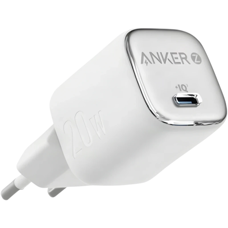 Chargeur USB Anker Blanc 20W 1 USB-C A2699G21