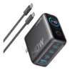Chargeur Anker Zolo GaN 140W Gris 1x USB-A + 3x USB-C