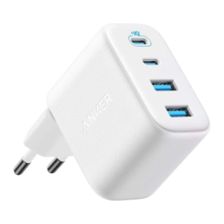 Chargeur Anker Zolo GaN 50W 4 Ports Blanc 2x USB-C + USB-A