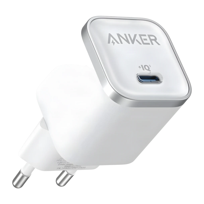 Chargeur Anker Nano GaN 45W Blanc 1 USB-C