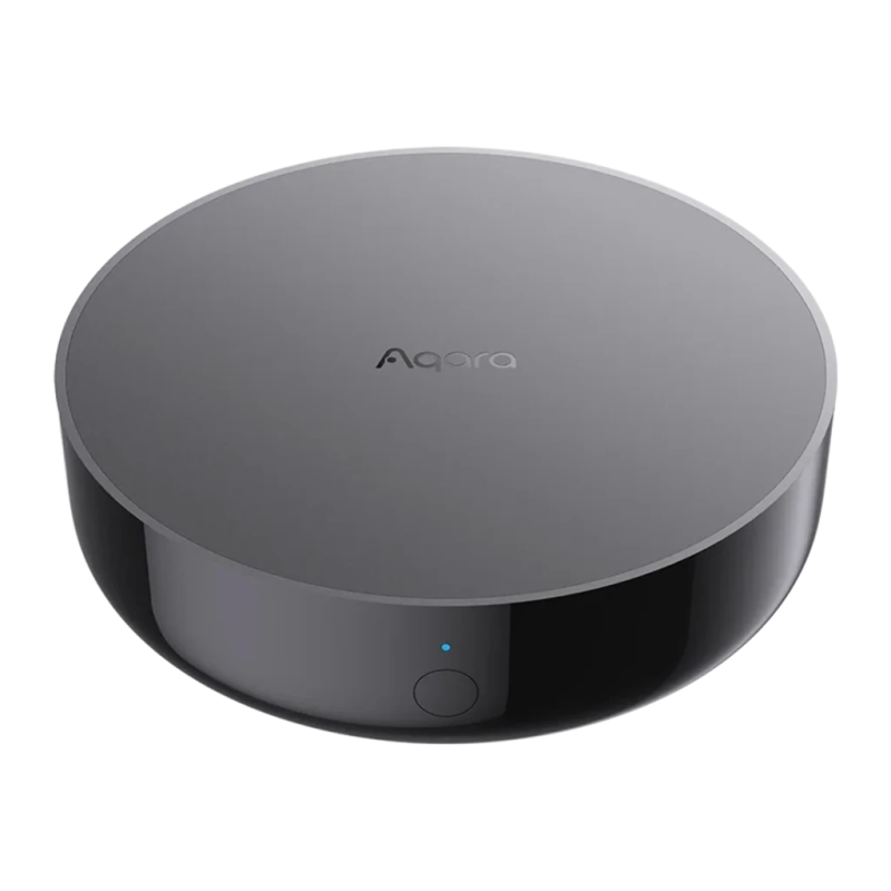 Aqara M200 Noir WiFi 6 Zigbee 3.0 Matter Thread Bluetooth compatible avec Alexa, Google et HomeKit Hub
