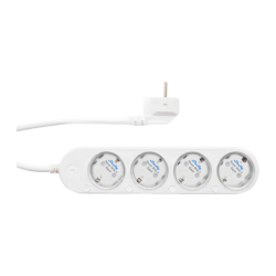 Multiprise intelligente Shelly Power Strip 4 Gen4 Blanc Protection surcharges WiFi 16A
