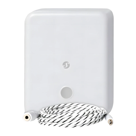 Shelly Flood Gen4 Blanc WiFi 6 Bluetooth compatible avec Alexa, Google et HomeKit Capteur d'inondation