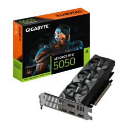 GIGABYTE GeForce RTX 5050 OC Low Profile 8GB GDDR6 HDMI 2.1 Carte graphique