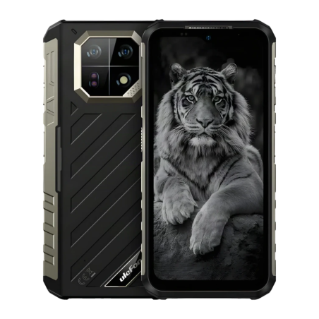 Ulefone Armor 22 Pro 8GB/128GB Noir Rugged avec vision nocturne IP68/IP69K 6,58 pouces IPS 120Hz 64MP 6600mAh 33W NFC
