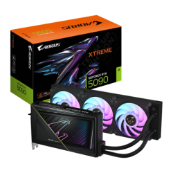 Gigabyte AORUS GeForce RTX 5090 XTREME WATERFORCE 32G 32GB GDDR7 3 ventilateurs Carte graphique