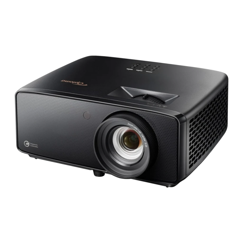 Optoma UZ38X Laser DLP 4K UHD 3800 lumens ANSI correction trapézoïdale automatique haut-parleur 15W 28dB Projecteur