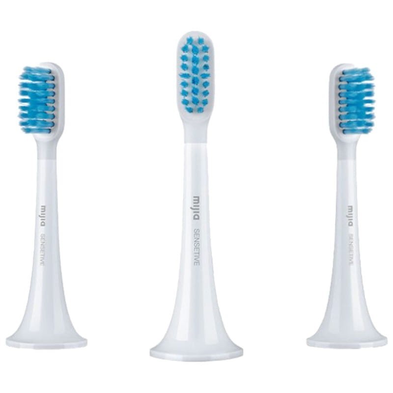 3 x Têtes Mi Electric Toothbrush  Xiaomi Gum Care Bleu