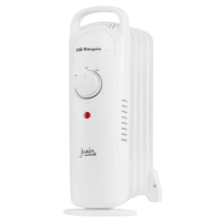 Orbegozo Junior RO 720 700W Blanc thermostat protection contre la surchauffe Radiateur électrique à huile