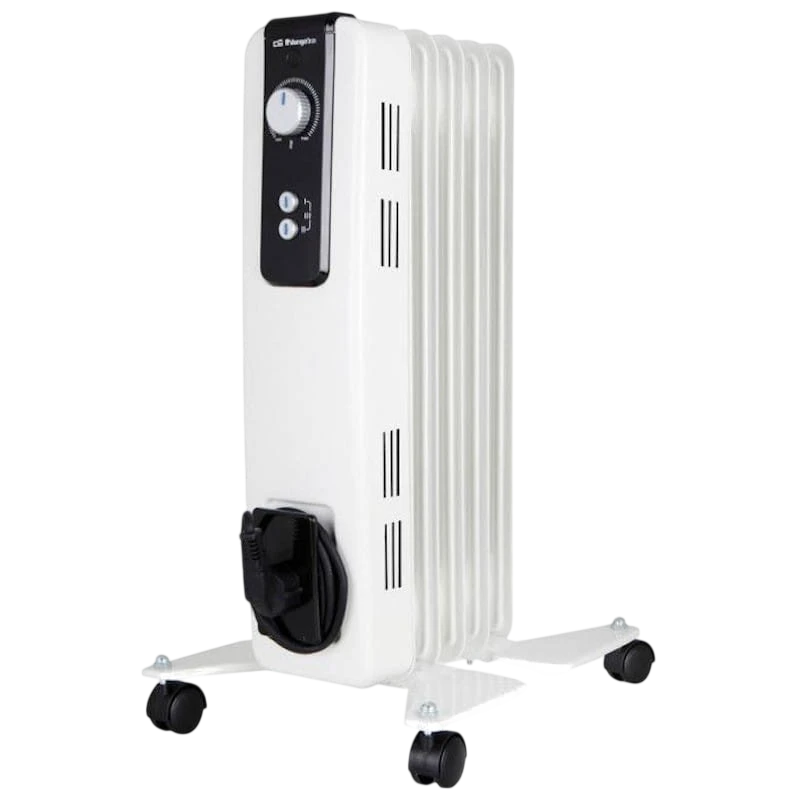 Orbegozo RH 1000 1000W Blanc thermostat protection contre la surchauffe Radiateur électrique à huile
