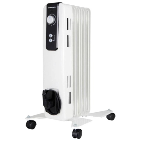 Orbegozo RH 1000 1000W Blanc thermostat protection contre la surchauffe Radiateur électrique à huile