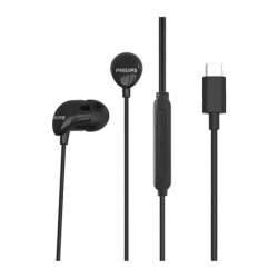 Philips TAE2146BK/00 USB-C Noir In-Ear avec micro Écouteurs