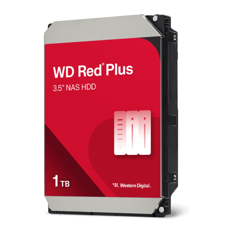 WD Red Plus WD100EFGX 10TB SATA 3,5 pouces 7200rpm Disque dur