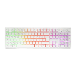 Mars Gaming MCPWXWES RF 2,4GHz à membrane RGB espagnol Clavier et souris sans fil