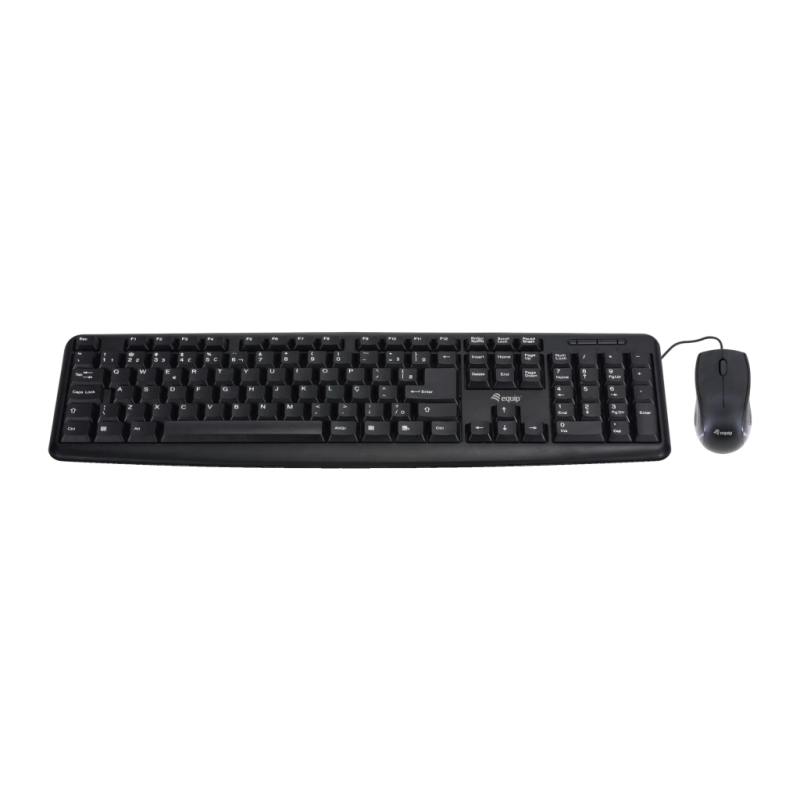 Equip 245201 Filaire USB Espagnol QWERTY Clavier et souris