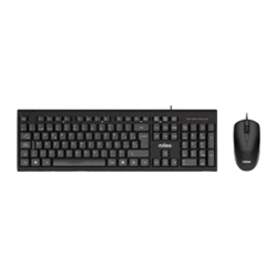 Nilox NXKME0011 Filaire USB Espagnol à membrane Clavier et souris