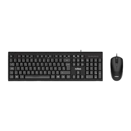Nilox NXKME0011 Filaire USB Espagnol à membrane Clavier et souris