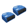Relais intelligent Shelly 1 Gen3 Wi-Fi Pack de 2 Bleu
