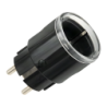 Shelly Plug S Gen3 Noir WiFi Matter 12A compatible avec Alexa et Google Prise intelligente