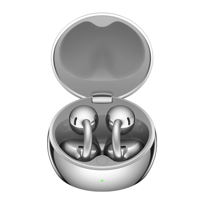Huawei FreeClip 2 S Open-Ear Argent Bluetooth 6.0 38h IP57 Écouteurs sans fil