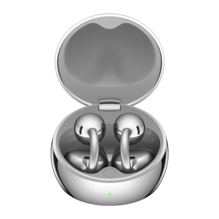 Huawei FreeClip 2 S Open-Ear Argent Bluetooth 6.0 38h IP57 Écouteurs sans fil